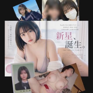 超大型新人FC2初降臨！グラビア写真集発売前に撮影した記念作品