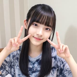 身長134cmの元キッズモデルと衝撃の体格差