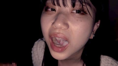 170cm美女の顔射ごっくん サンプル画像4