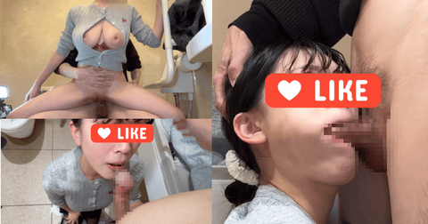 巨乳フェラ イラマチオ 個人撮影 サンプル画像1