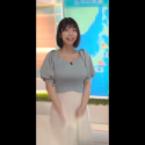 白目向いてガチ痙攣の爆乳お天気キャスター サンプル画像1