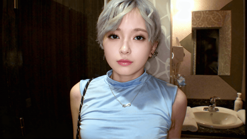 同性婚した18歳ボーイッシュ美女の初めての男根体験 サンプル画像7