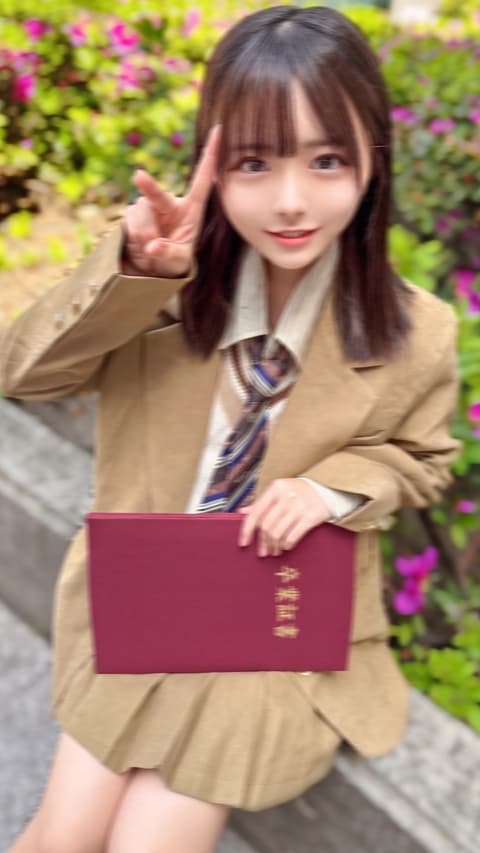 新卒美女の初めての中出し サンプル画像2