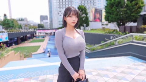 超激しいJカップグラドルのハメ撮り動画 サンプル画像1