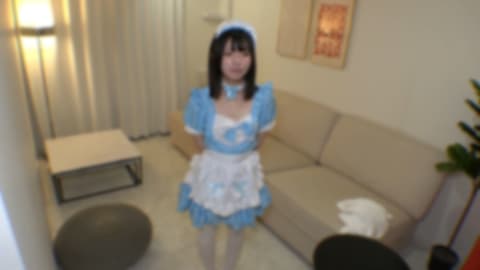150cmの剛毛メイドコス大生に中出し サンプル画像9