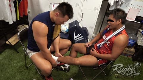 バイ慎吾デビュー！ガチムチ同士のラグビー部室で欲望のまま サンプル画像2