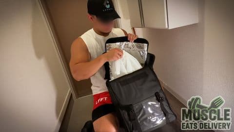 マッチョな配達員が潮吹き！『マッスルEatsデリバリー』 サンプル画像2