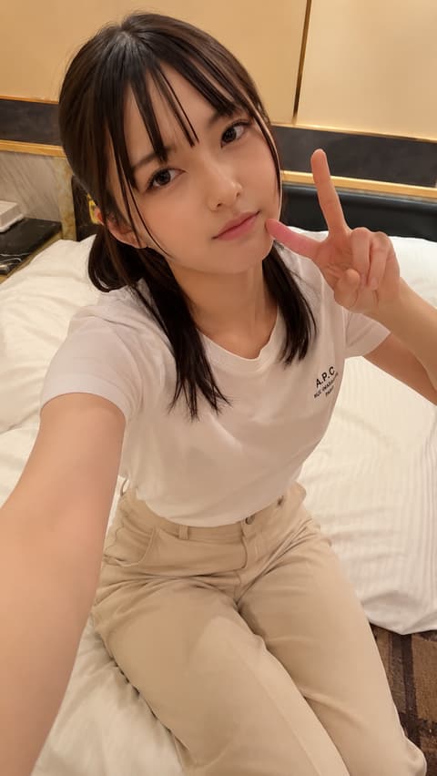 完全顔出しで無断中出しするアイドル級美女ちゃん サンプル画像3