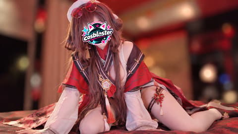 胡桃コスプレの無修正動画 サンプル画像1