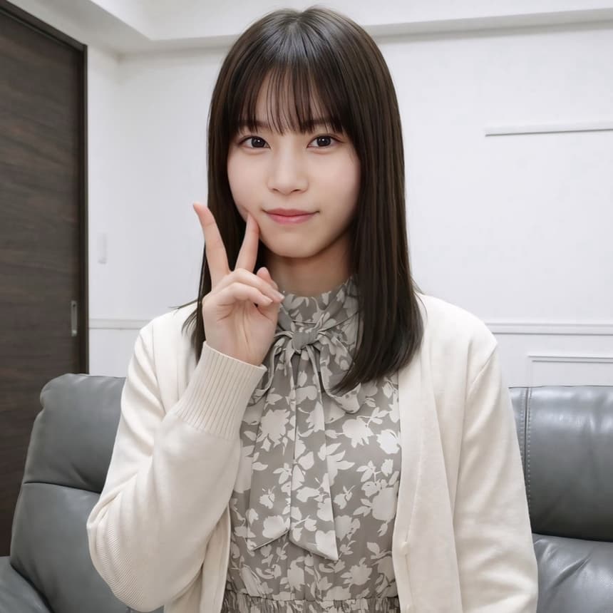 純度100%のナチュラル剛毛18才