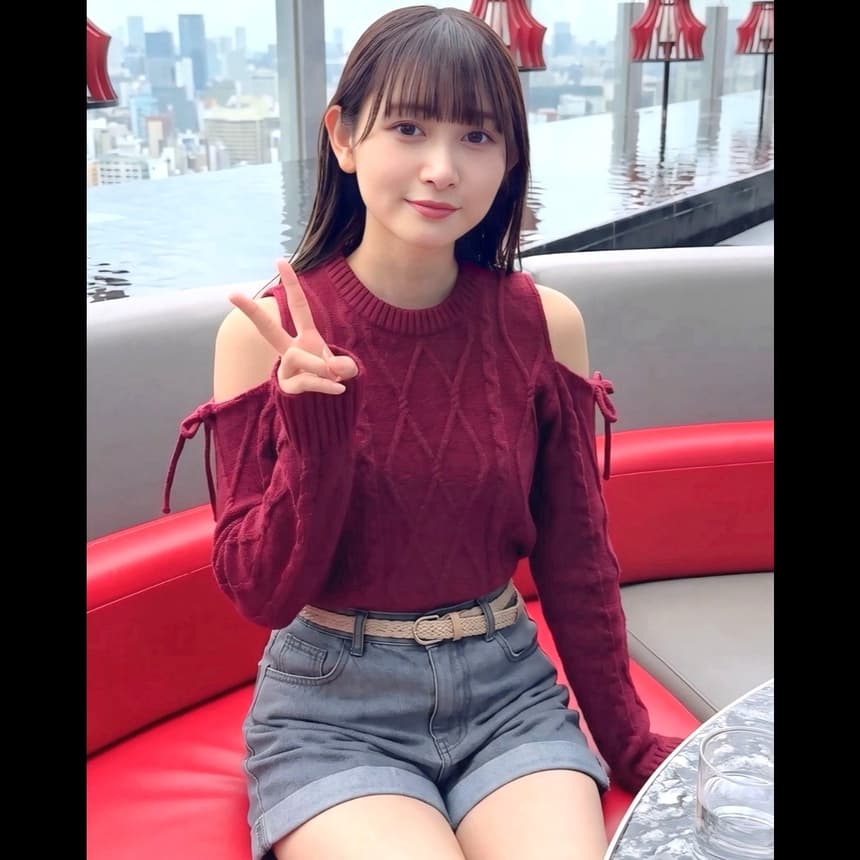 ハーフ美女のハメ撮り動画