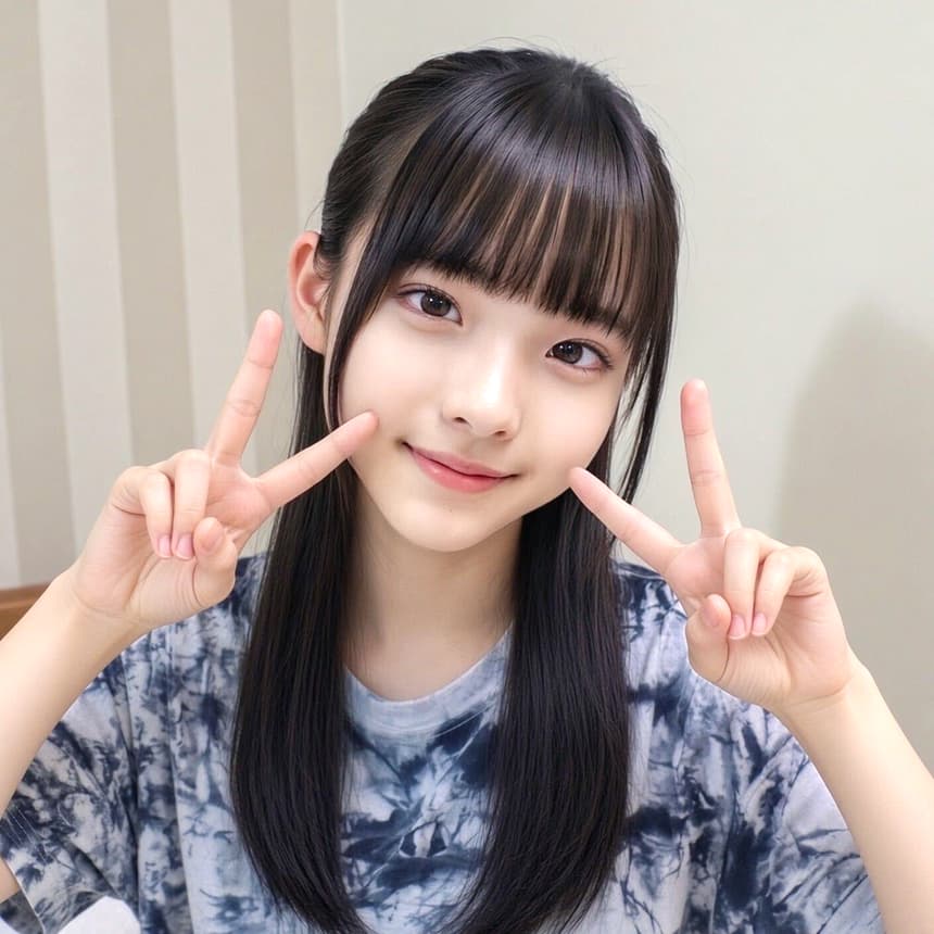 身長134cmの元キッズモデルと衝撃の体格差